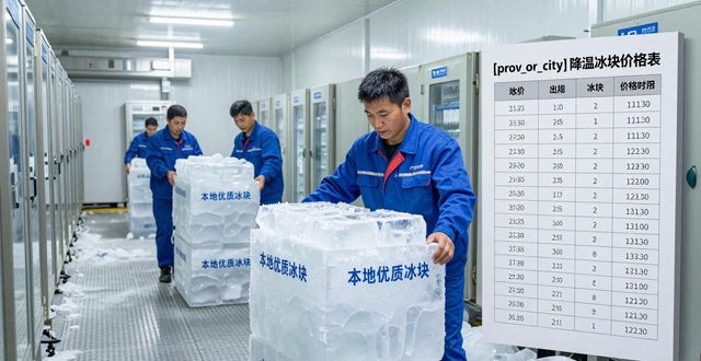 黄山降温冰块多少钱一吨？本地制冰厂报价来了